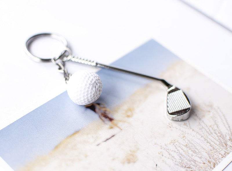 Wholesale Golf Alloy Keychain
